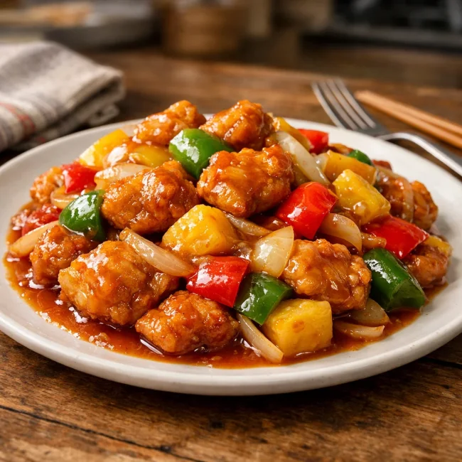 Tangy Sweet and Sour Chicken