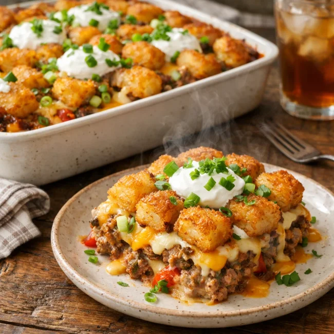 Tater Tot Supreme Casserole