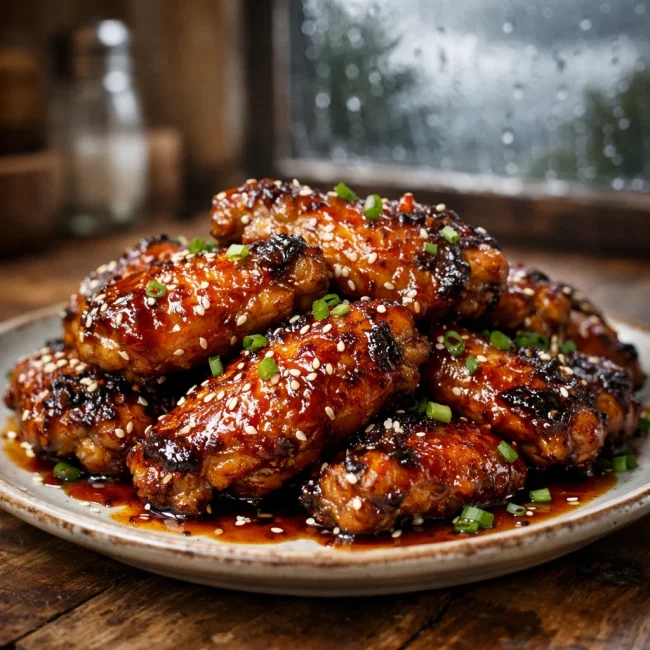 Tempestuous Teriyaki Wings