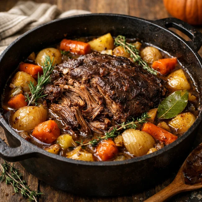 Tender Braised Pot Roast
