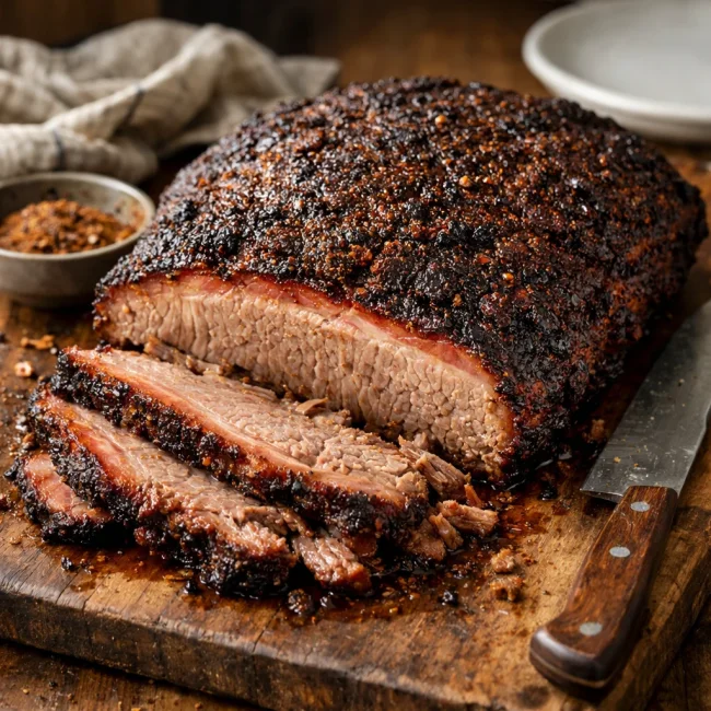 Tender Dry Rub Brisket