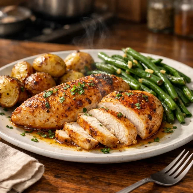 Tender Savory Chicken Delight