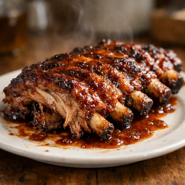 Tender Slow-Cooked Ribs