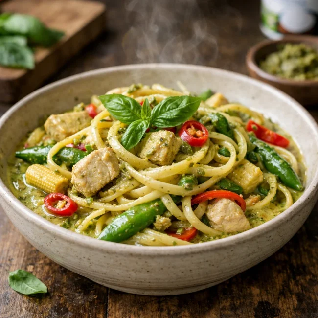 Thai Green Curry Pasta