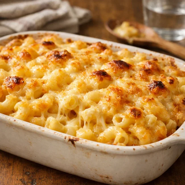 Three-Cheese Macaroni