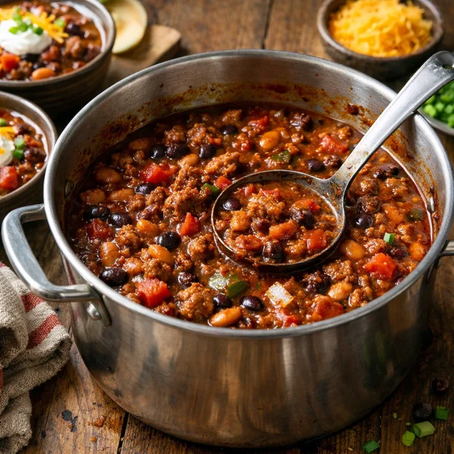 Three-Point Chili