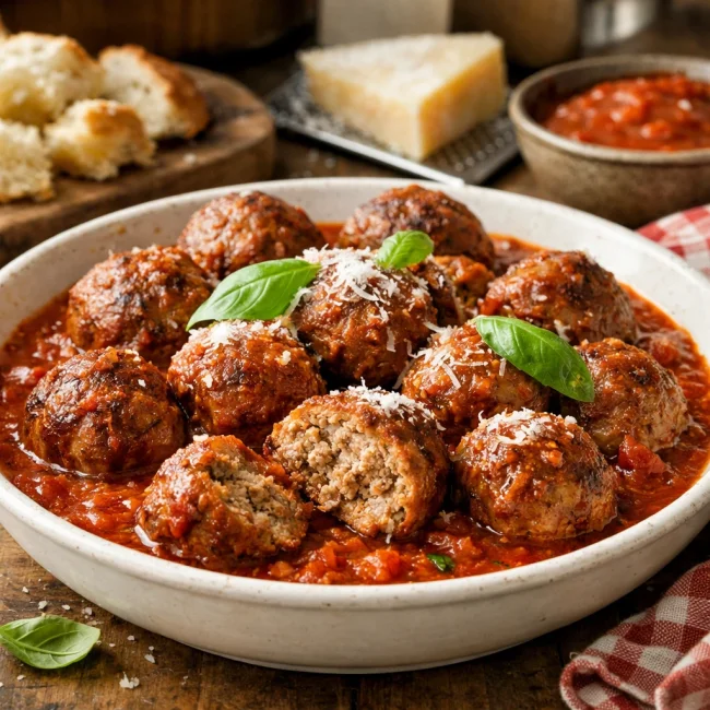 Time-Honored Italian Meatballs