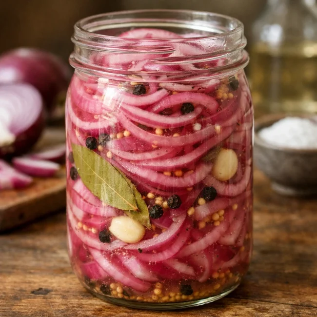 Time-Honored Pickled Red Onions