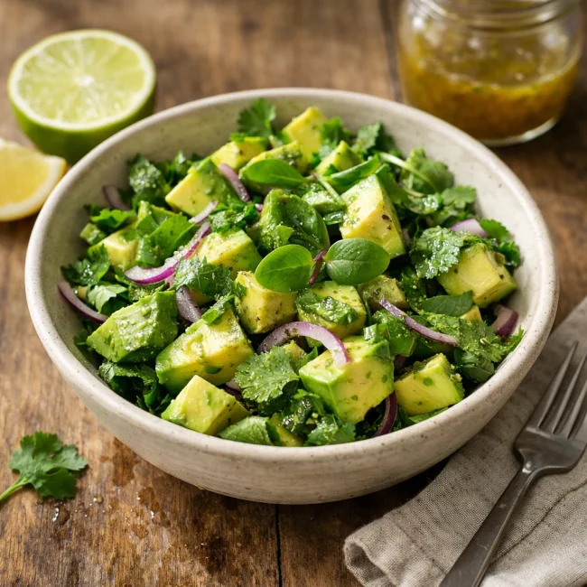 Timeless Avocado and Herb Salad