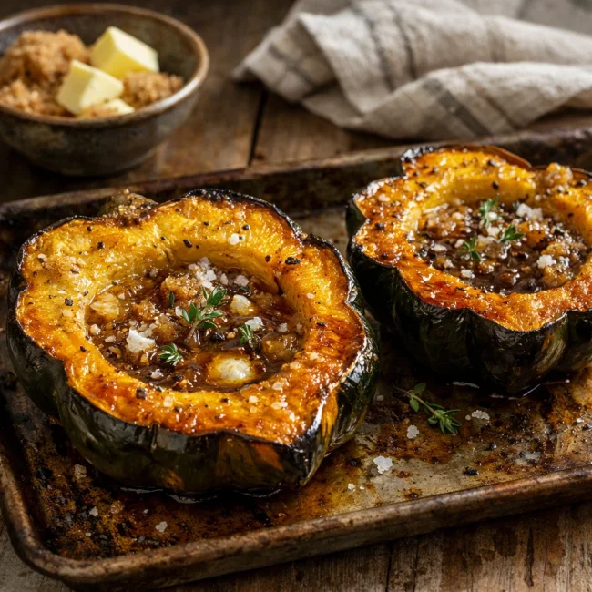 Timeless Baked Acorn Squash