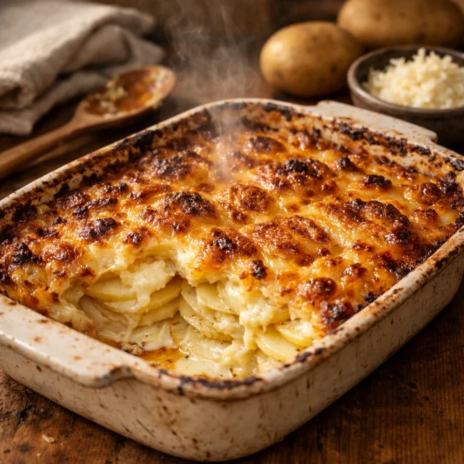 Timeless Baked Potato Gratin