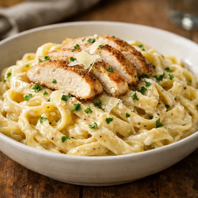 Timeless Chicken Fettuccini Alfredo
