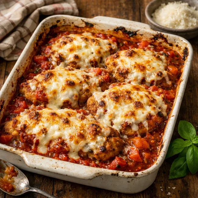 Timeless Chicken Parmigiana Delight