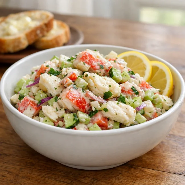 Timeless Crab Salad