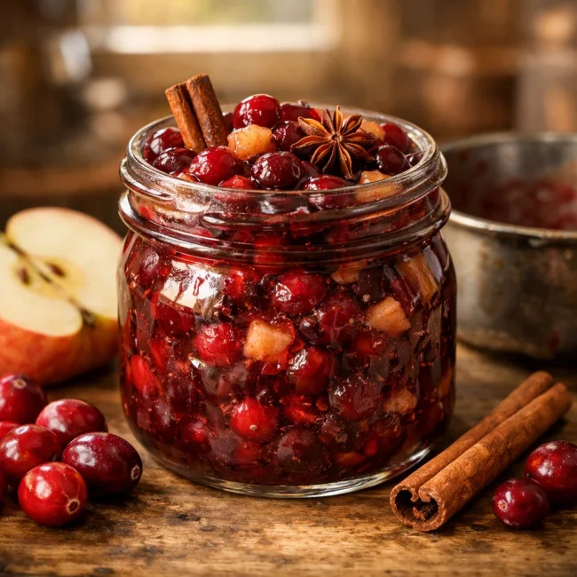 Timeless Cranberry Conserve