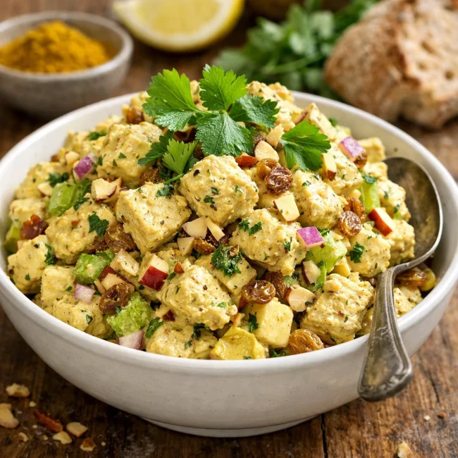 Timeless Curried Chicken Salad