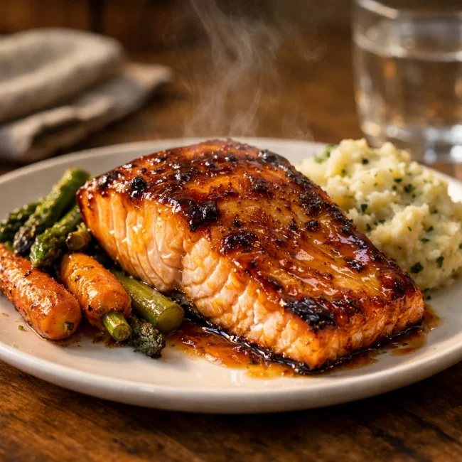 Timeless Glazed Salmon