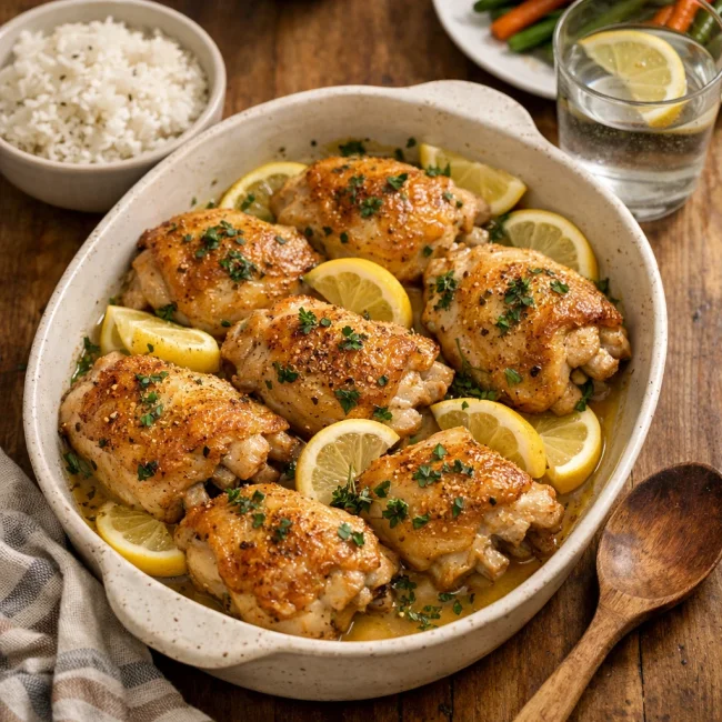 Timeless Lemon Chicken Delight
