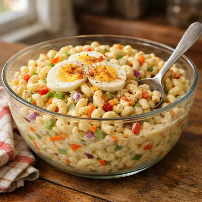 Timeless Macaroni Salad