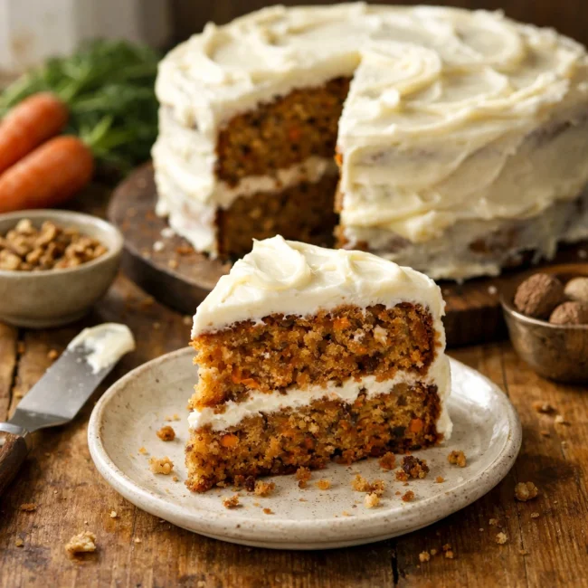 Timeless Moist Carrot Cake