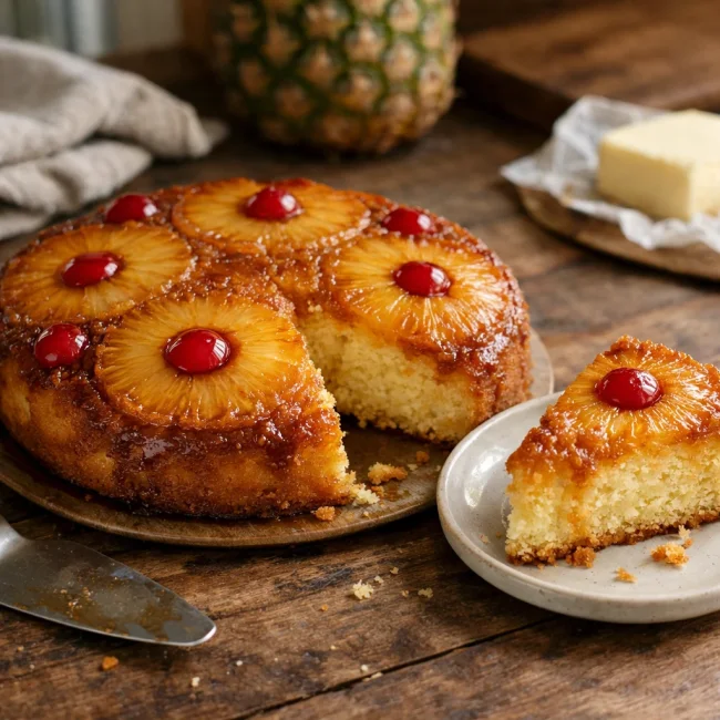 Timeless Pineapple Upside-Down Cake