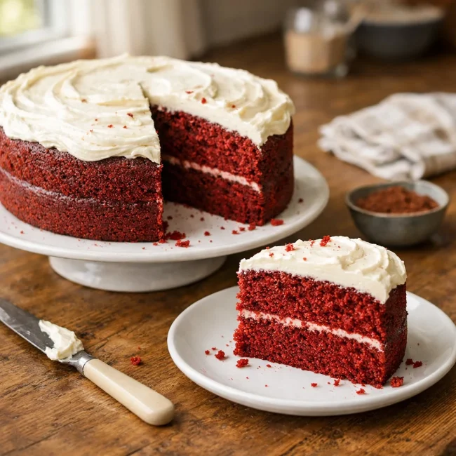 Timeless Red Velvet Cake