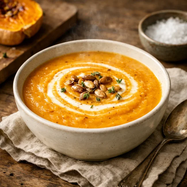 Timeless Roasted Butternut Squash Soup