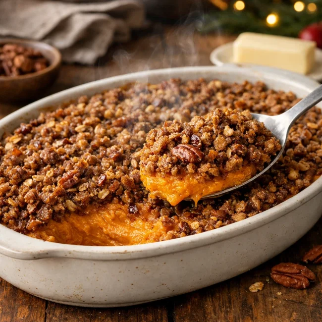 Timeless Sweet Potato Casserole