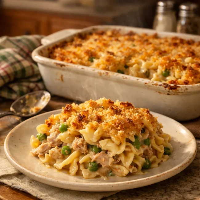 Timeless Tuna Casserole