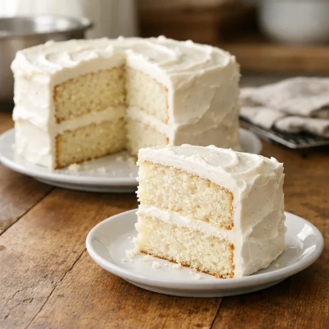 Timeless White Cake