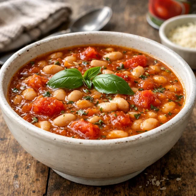 Tomato and White Bean Soup