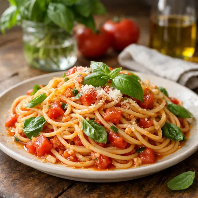 Tomato Basil Pasta