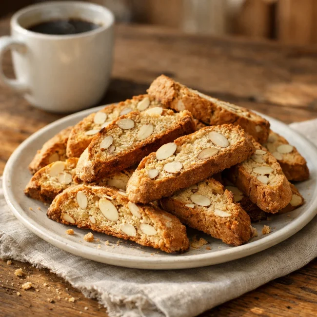 Traditional Almond Biscotti