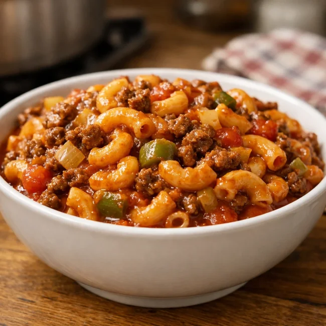 Traditional American Chop Suey