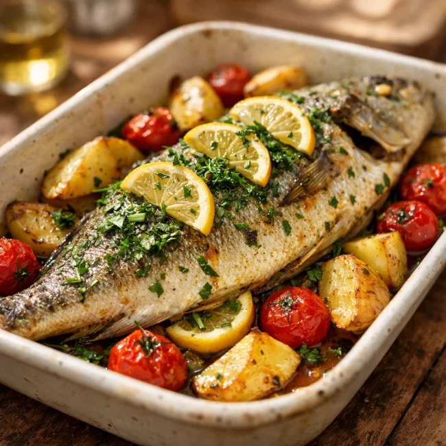 Traditional Baked Fish Delight