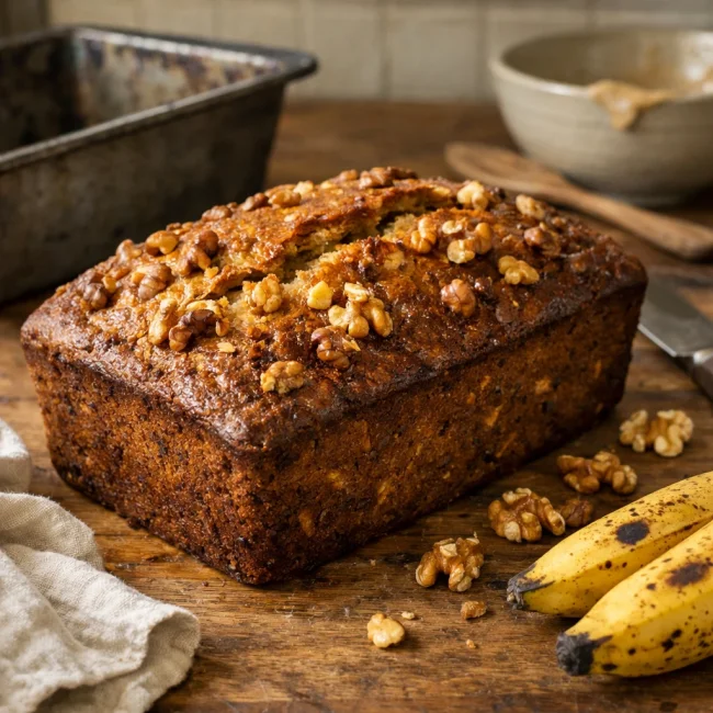 Traditional Banana-Nut Loaf