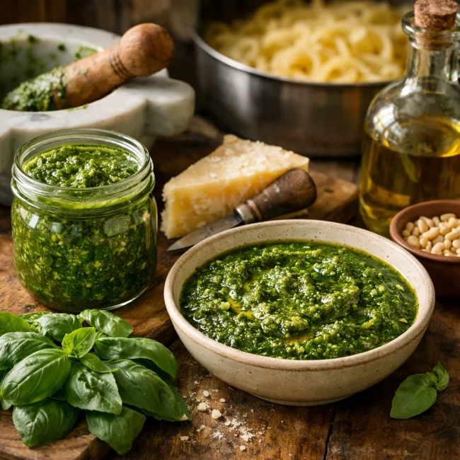 Traditional Basil Pesto