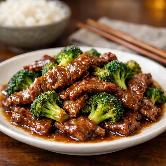 Traditional Beef and Broccoli