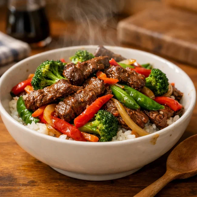 Traditional Beef Stir Fry