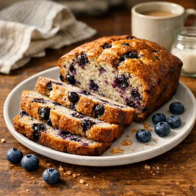 Traditional Blueberry Loaf