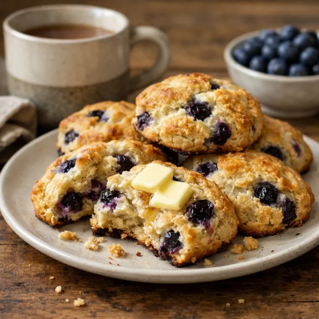 Traditional Blueberry Scones