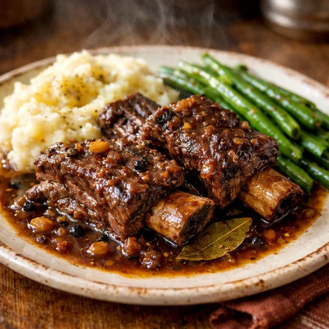 Traditional Braised Beef Short Ribs