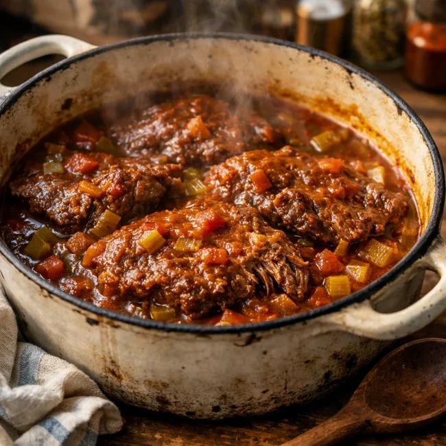 Traditional Braised Swiss Steak