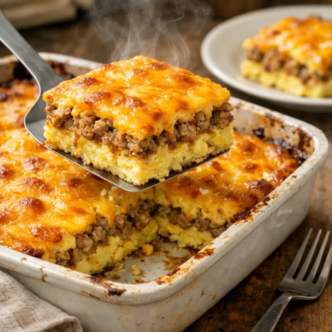Traditional Breakfast Sausage Casserole