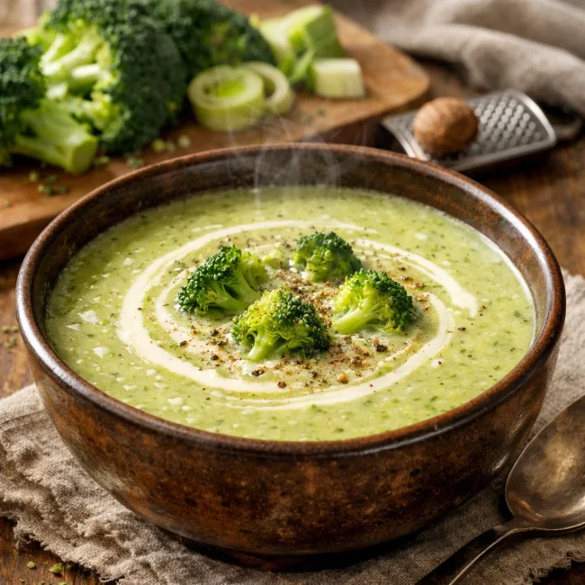 Traditional Broccoli Cream Soup