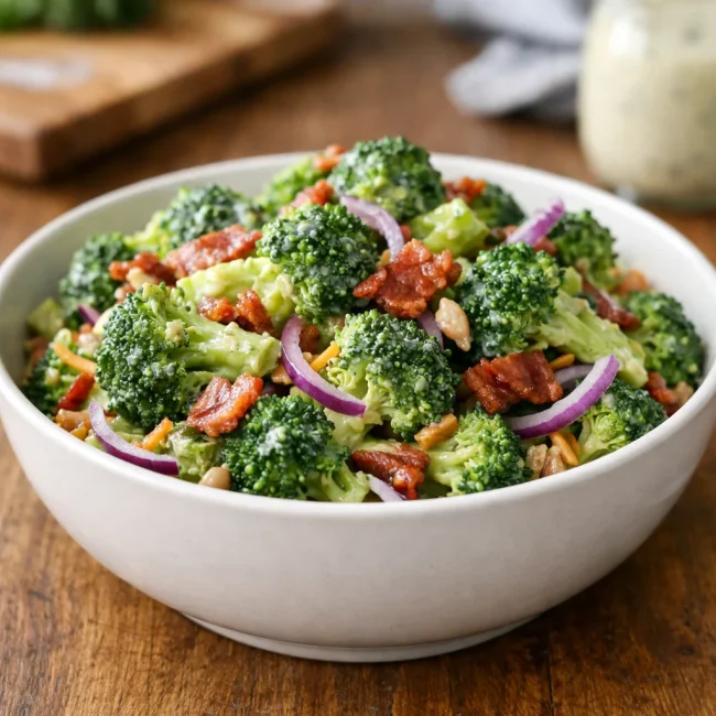 Traditional Broccoli Salad