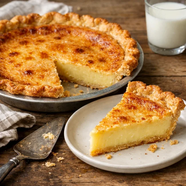 Traditional Buttermilk Pie
