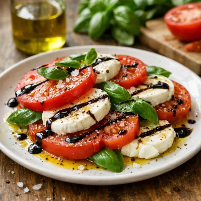 Traditional Caprese Salad