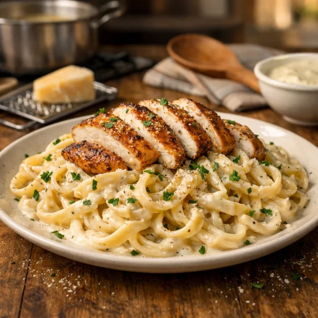 Traditional Chicken Alfredo