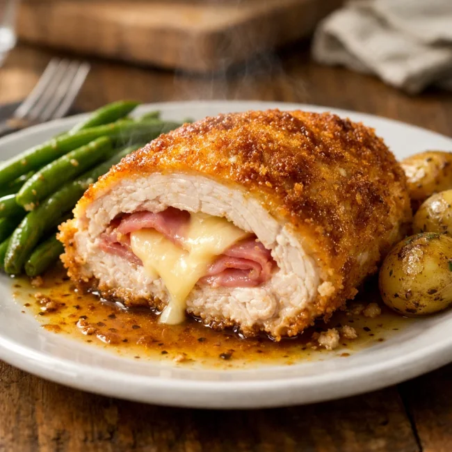 Traditional Chicken Cordon Bleu